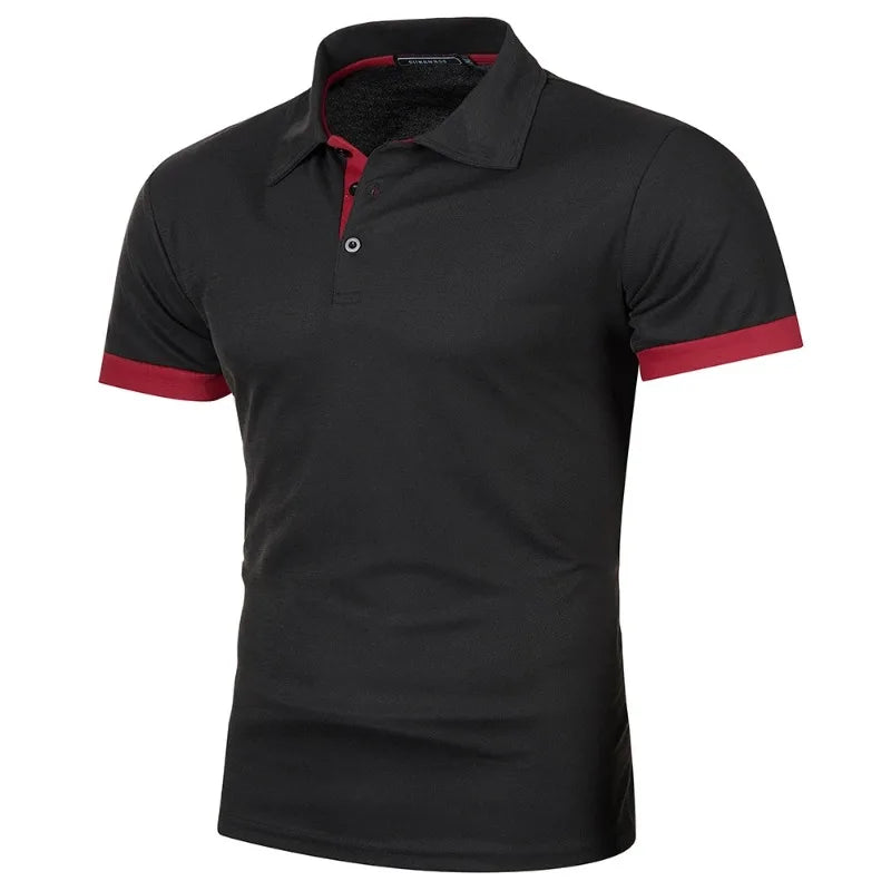Men's Summer Short Sleeve Polo