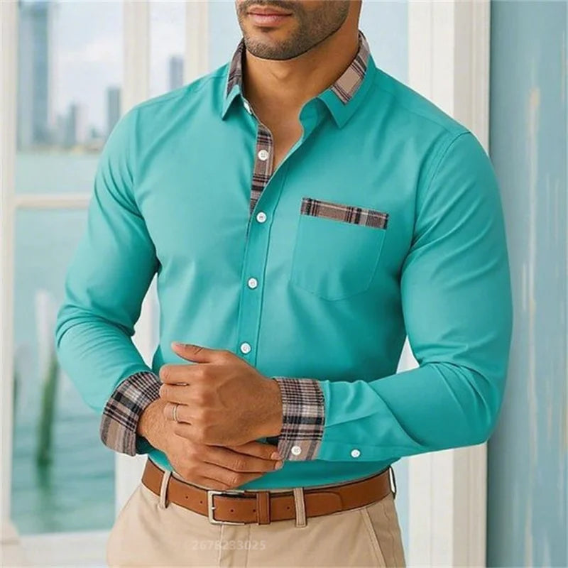 Men's Long Sleeve Casual Shirt