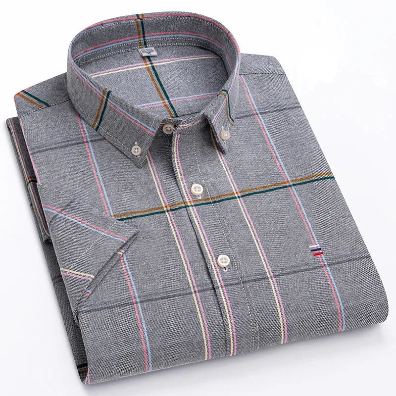 Men's Oxford Cotton Summer Shirt