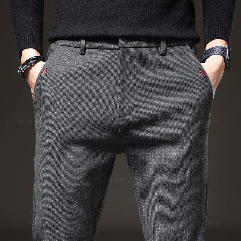 Men's Autumn Slim Stretch Casual Pants