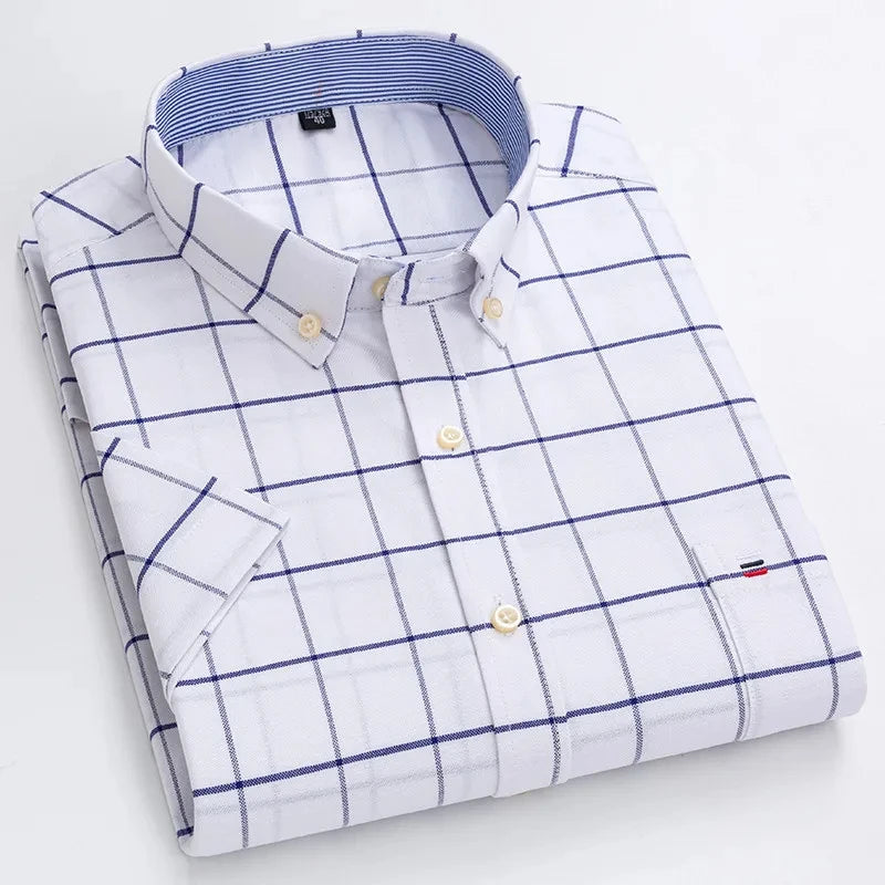 Men's Oxford Cotton Summer Shirt