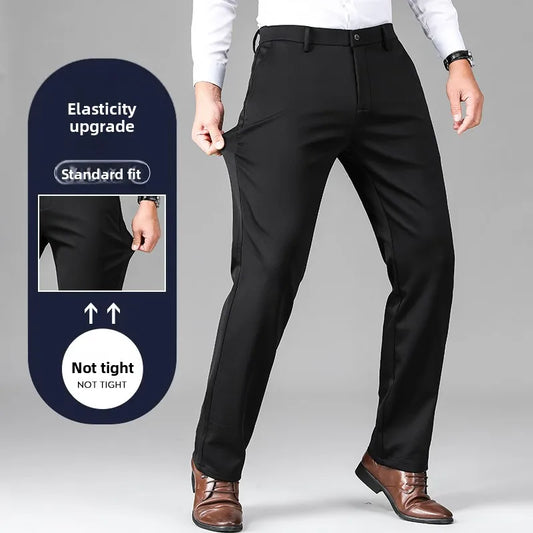 Men's Classic Slim Fit Office Pants