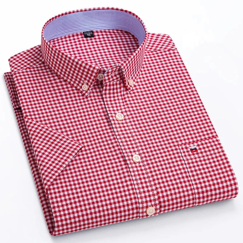 Men's Oxford Cotton Summer Shirt