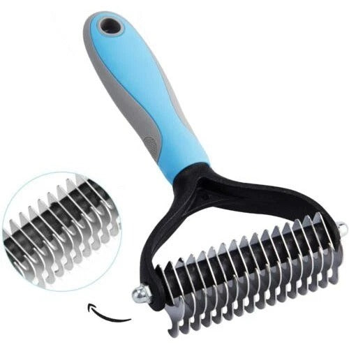 Double-Sided Dog Grooming Brush