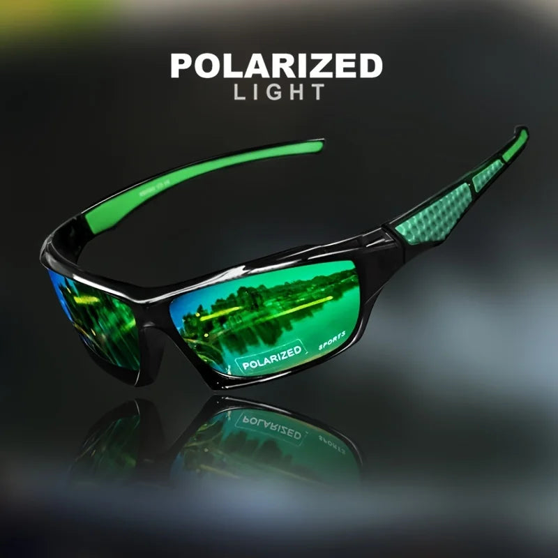 Polarized Sports Round Frame Sunglasses
