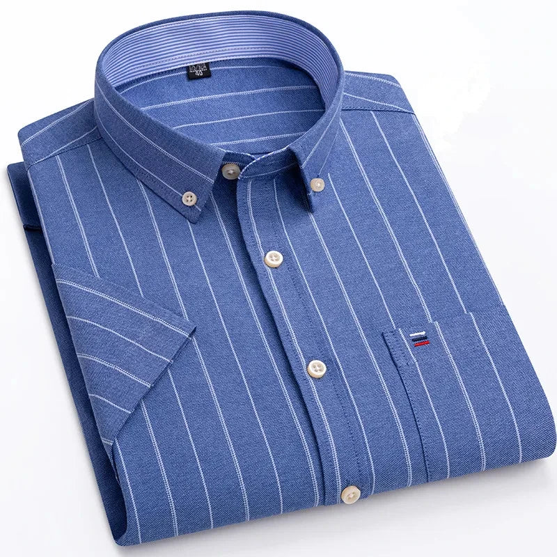 Men's Oxford Cotton Summer Shirt