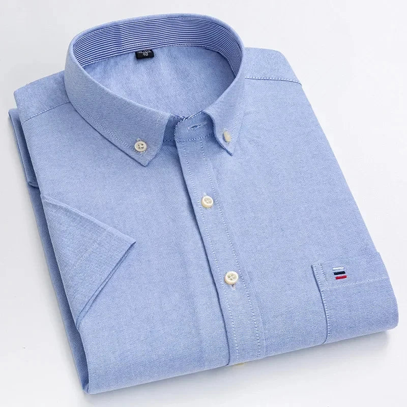 Men's Oxford Cotton Summer Shirt