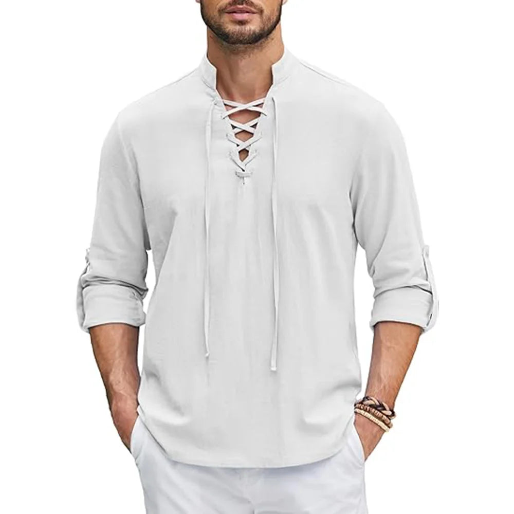 Men's Renaissance Pirate Cotton Shirt