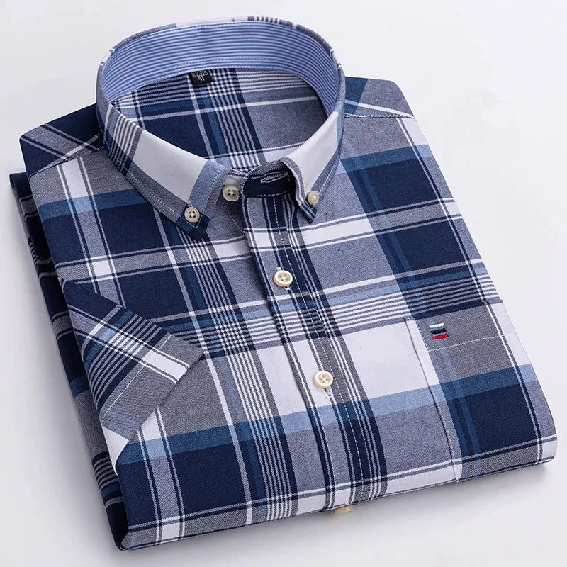 Men's Oxford Cotton Summer Shirt