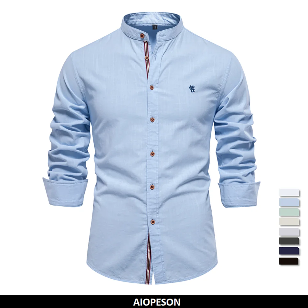 AIOPESON 100% Cotton Men’s Shirt