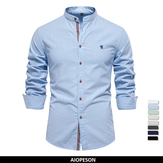AIOPESON 100% Cotton Men’s Shirt