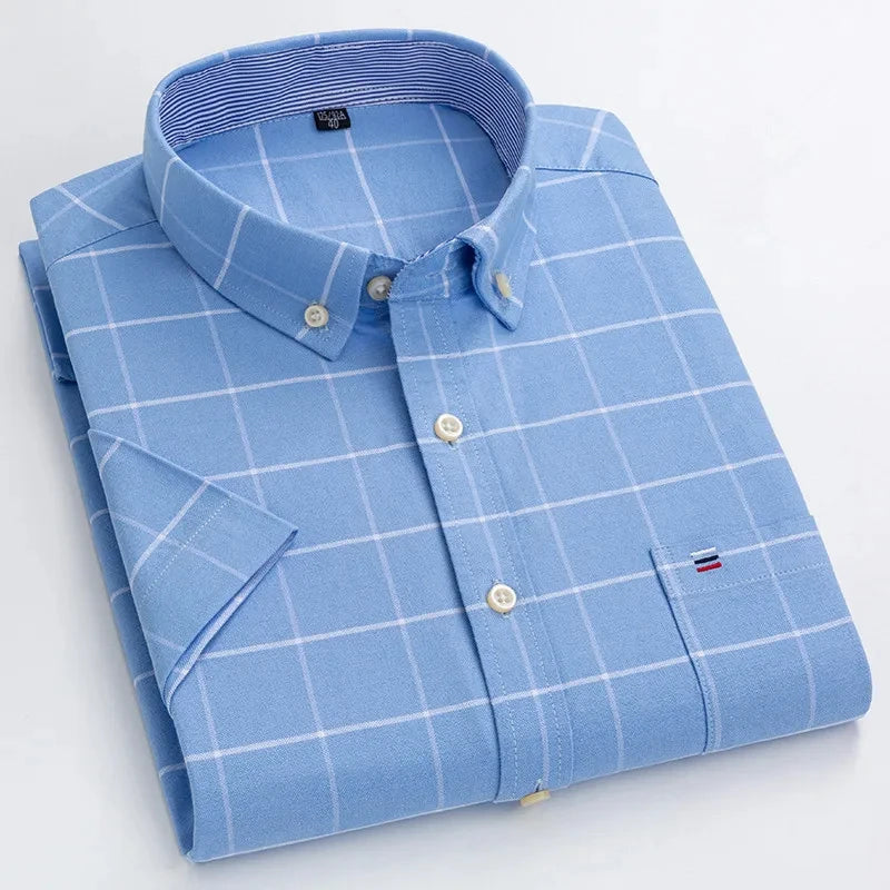 Men's Oxford Cotton Summer Shirt