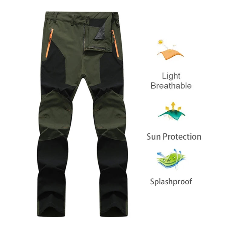 TRVLWEGO Men Summer Hiking Trousers