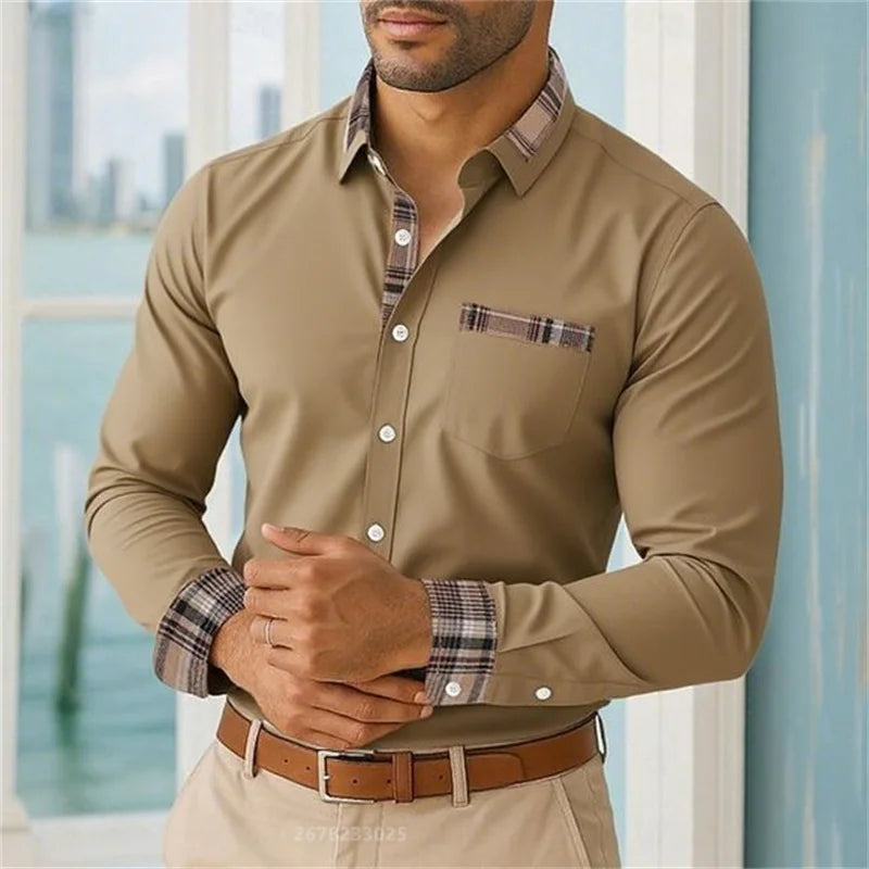 Men's Long Sleeve Casual Shirt