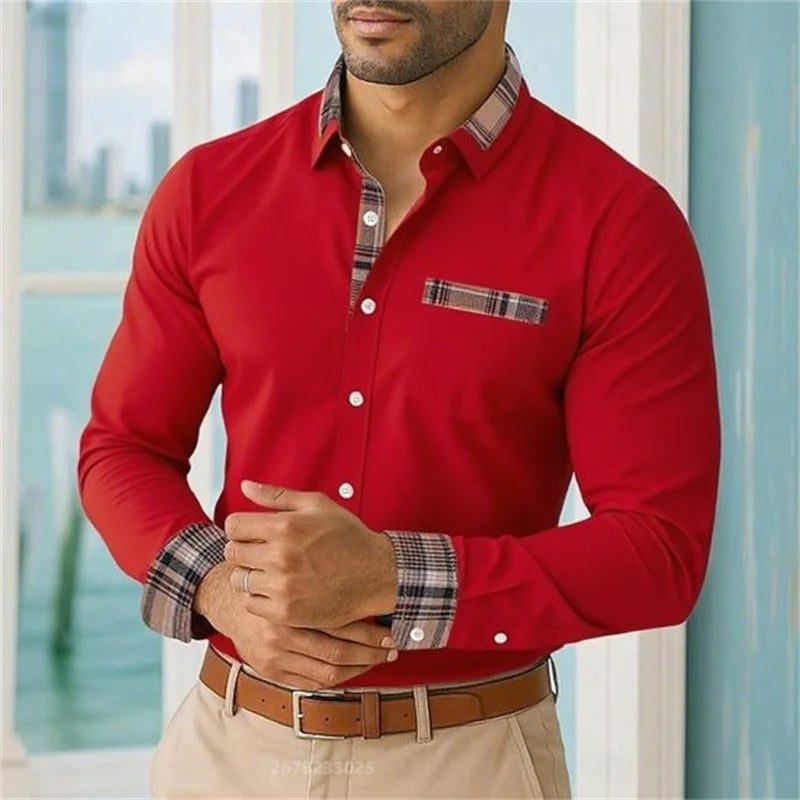 Men's Long Sleeve Casual Shirt