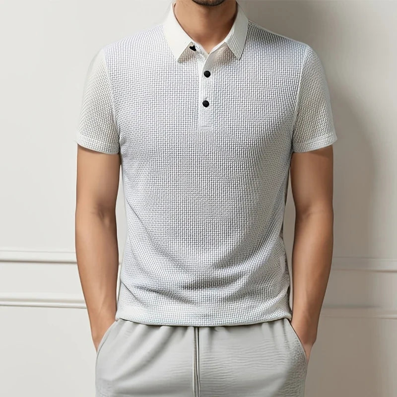 Men's Summer Business Casual Polo Shirt