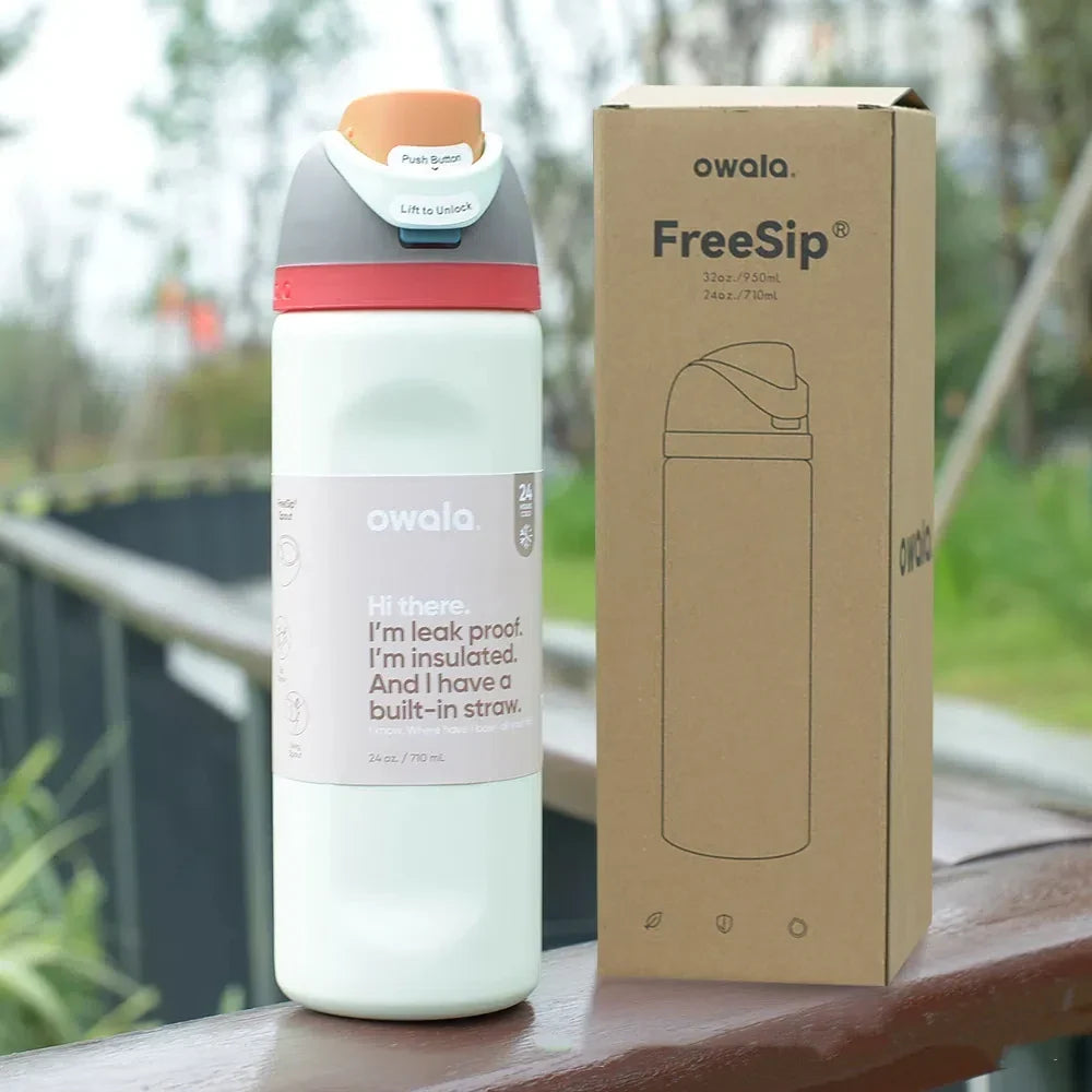 Owala Stainless Steel Straw Bottle