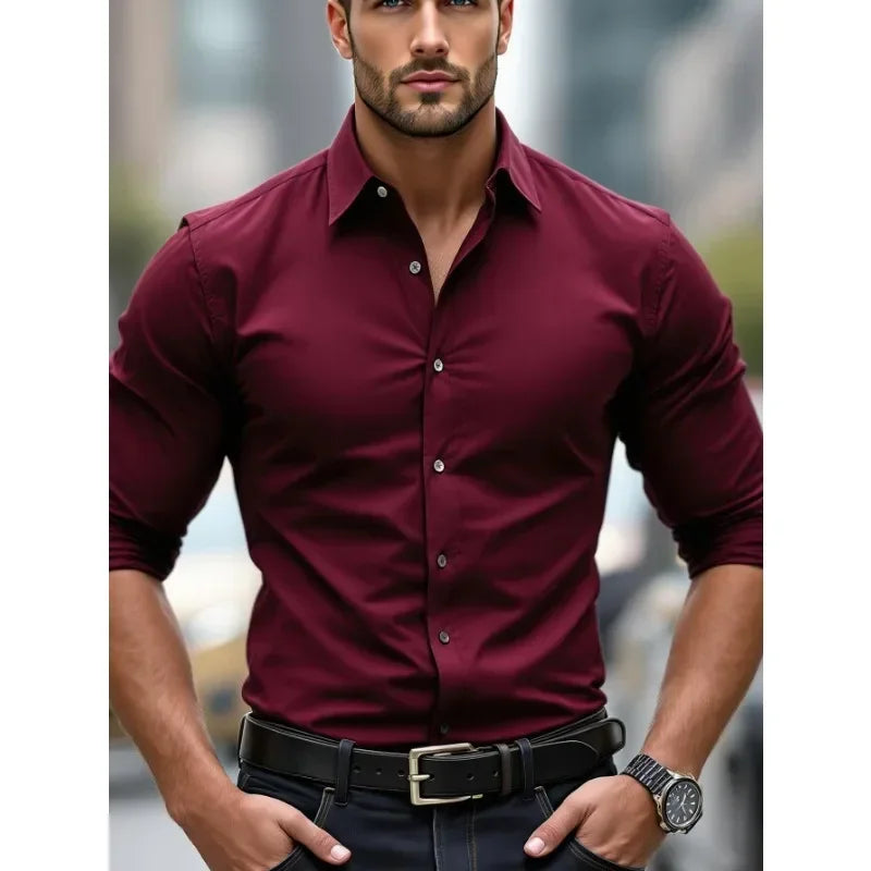 Men’s Four-Season Business Shirt