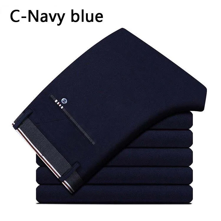 Men's Plus Size Summer Suit Pants