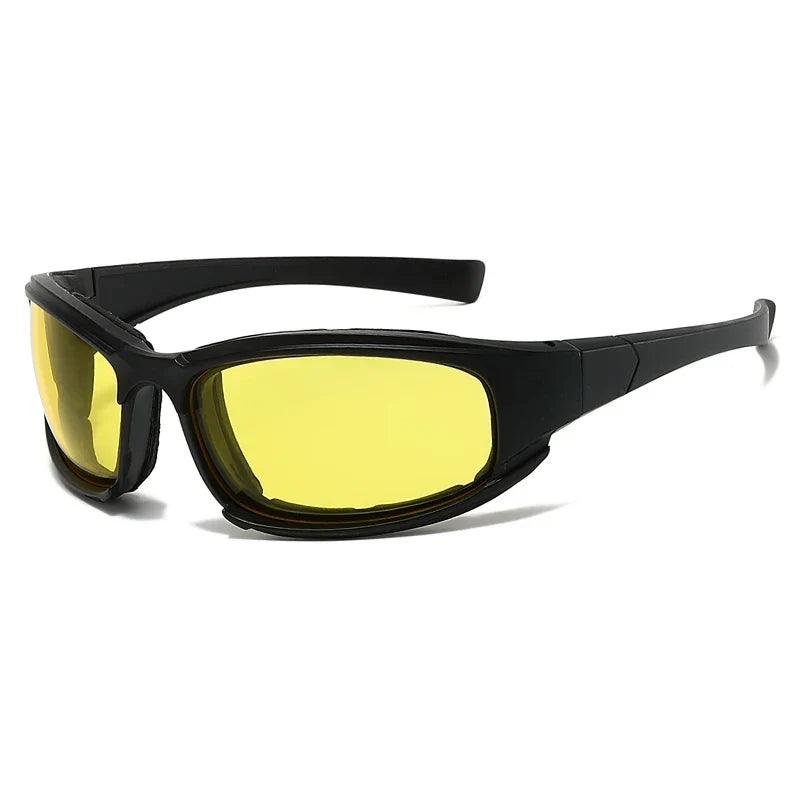 Black Silver Cycling Sports Sunglasses