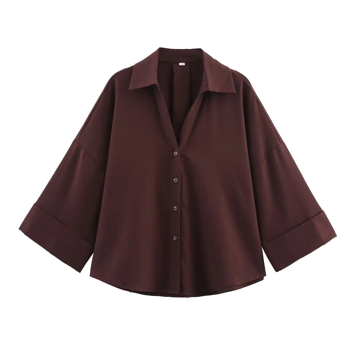 HipSeam Asymmetric Hem Women Shirt