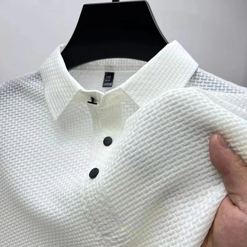 Men's Summer Business Casual Polo Shirt