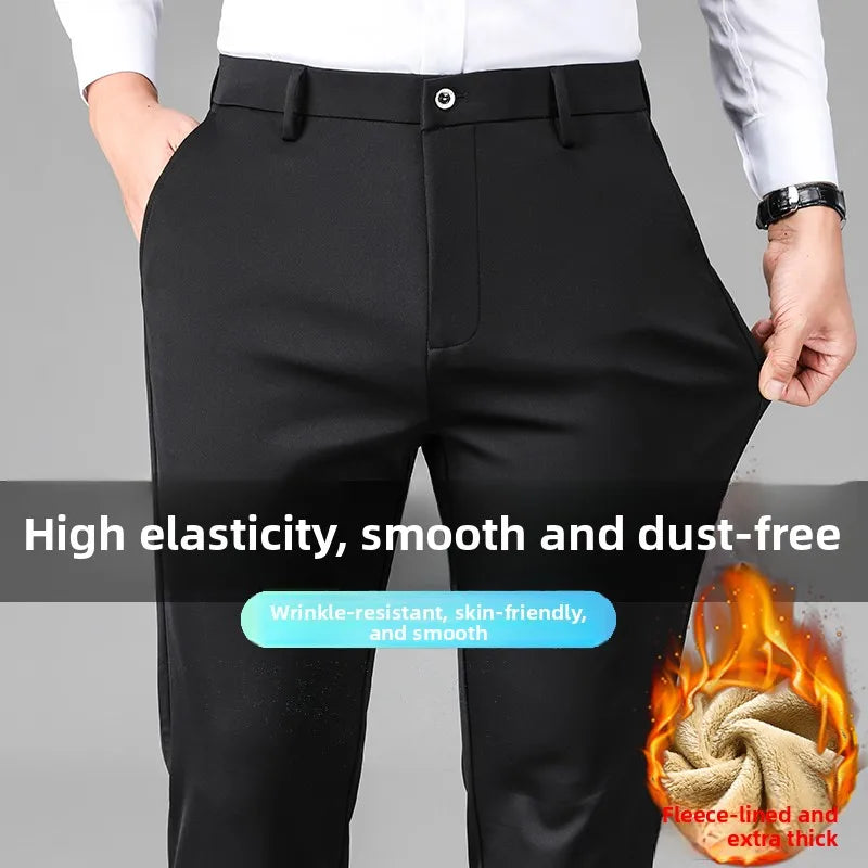 Men's Classic Slim Fit Office Pants