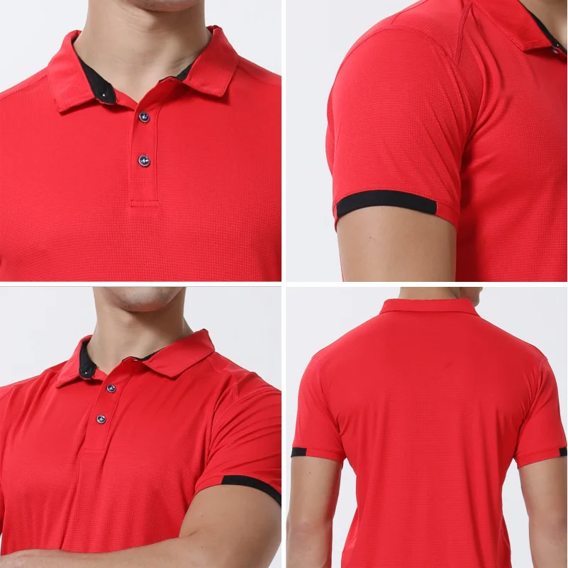 Men's Quick-Dry Sports Polo Shirt