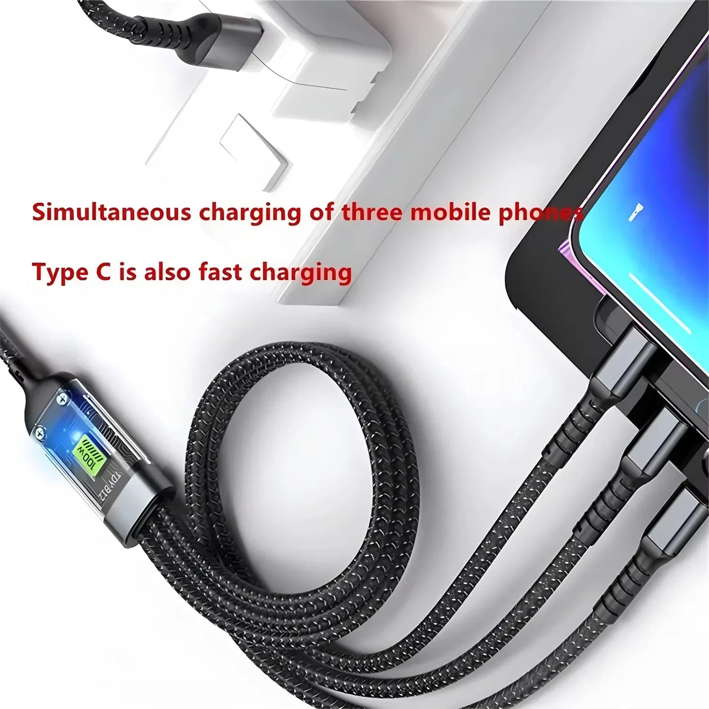 3-in-1 100W Fast Charger