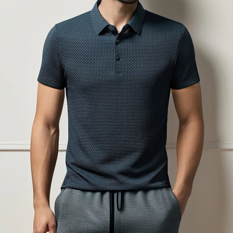 Men's Summer Business Casual Polo Shirt