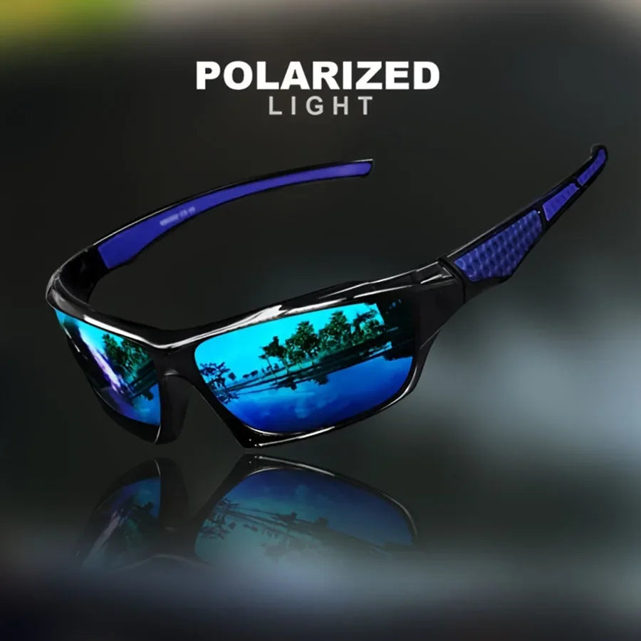 Polarized Sports Round Frame Sunglasses
