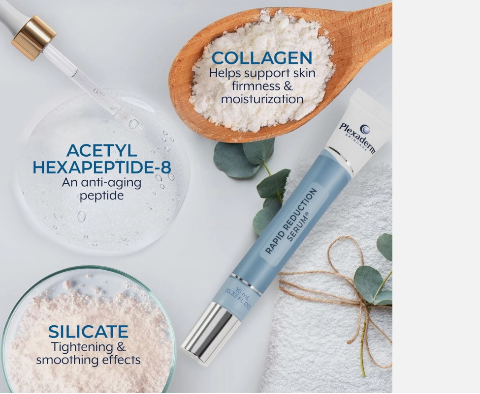 Plexaderm Rapid Reduction Serum 10ml | Instant Under-Eye Bag & Wrinkle Reducer  Product Title