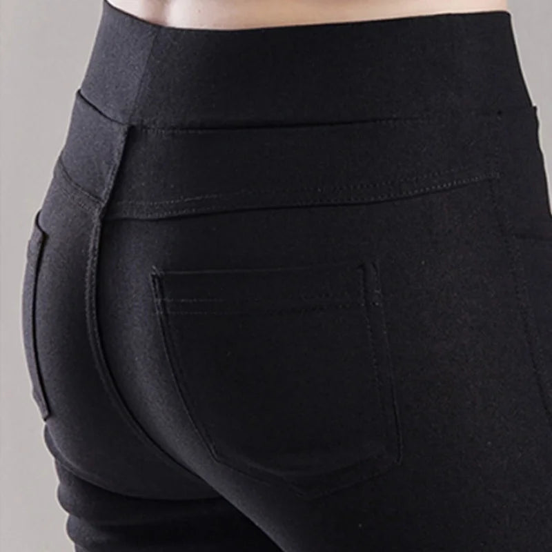 Women Elegant Skinny Pencil Office Pants