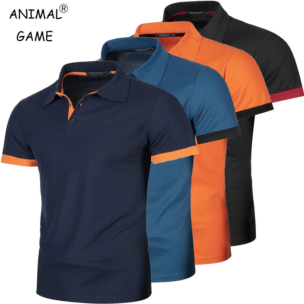 Men's Summer Short Sleeve Polo