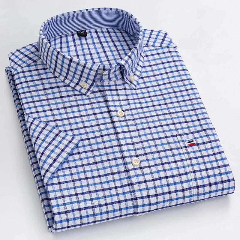 Men's Oxford Cotton Summer Shirt