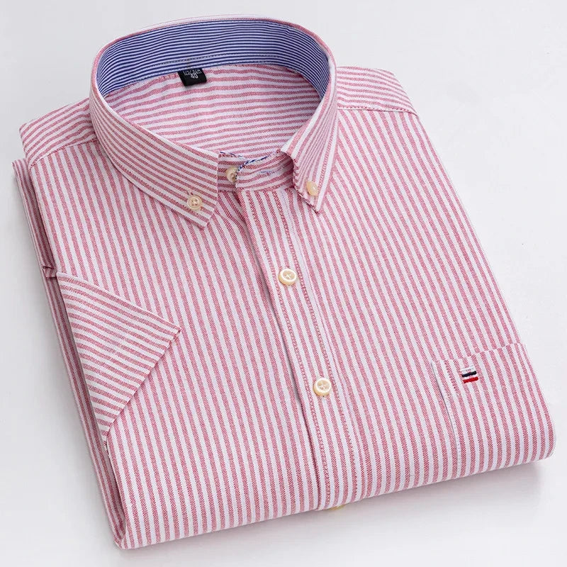 Men's Oxford Cotton Summer Shirt