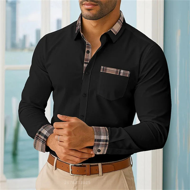Men's Long Sleeve Casual Shirt