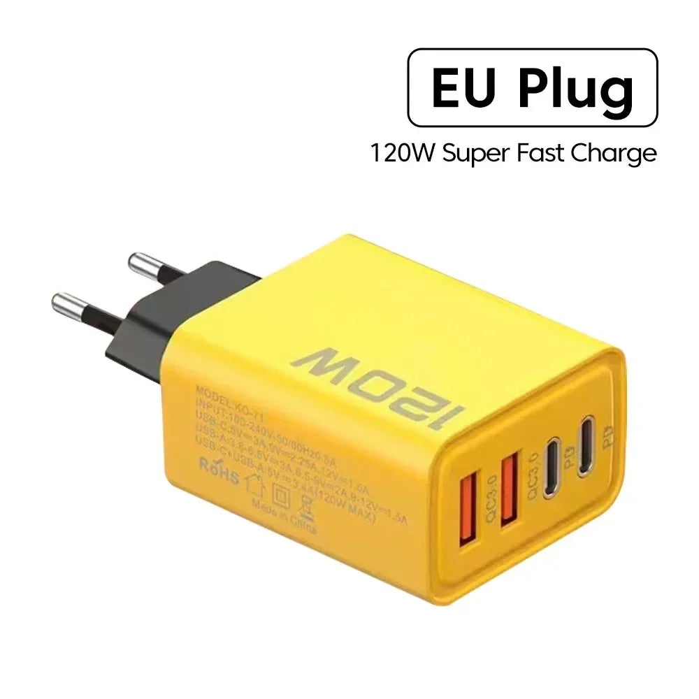 120W Quick Charge Wall Adapter
