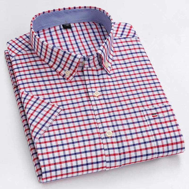 Men's Oxford Cotton Summer Shirt