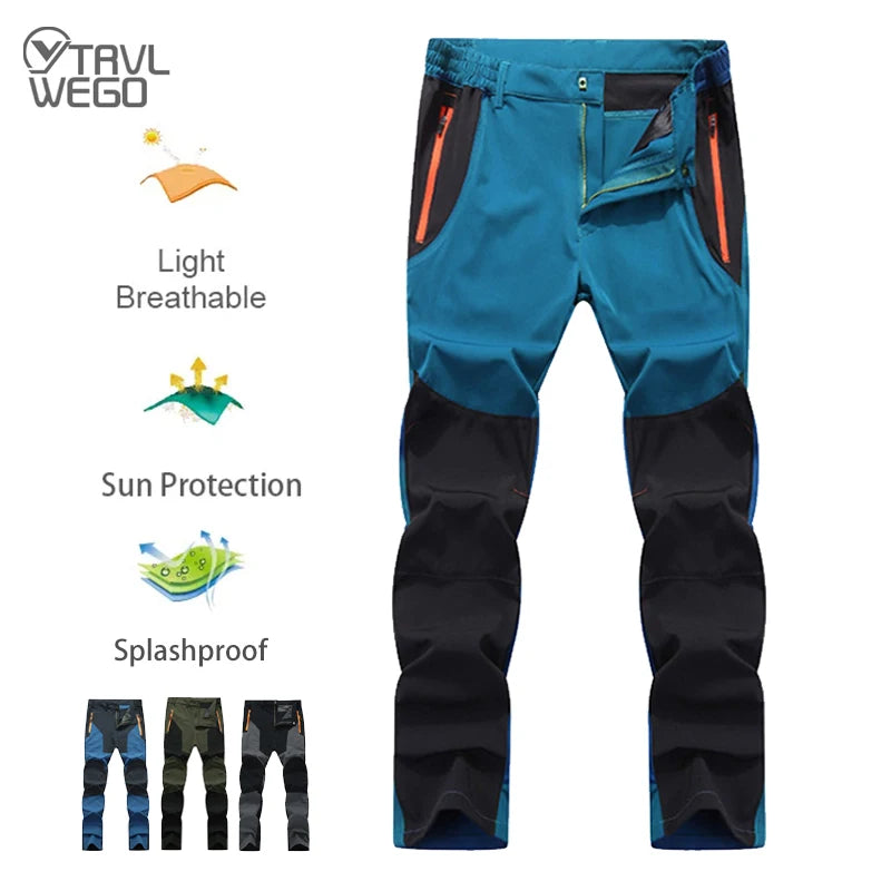 TRVLWEGO Men Summer Hiking Trousers