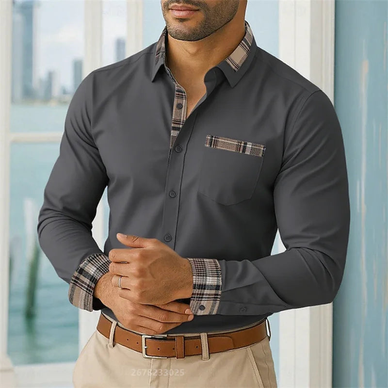 Men's Long Sleeve Casual Shirt