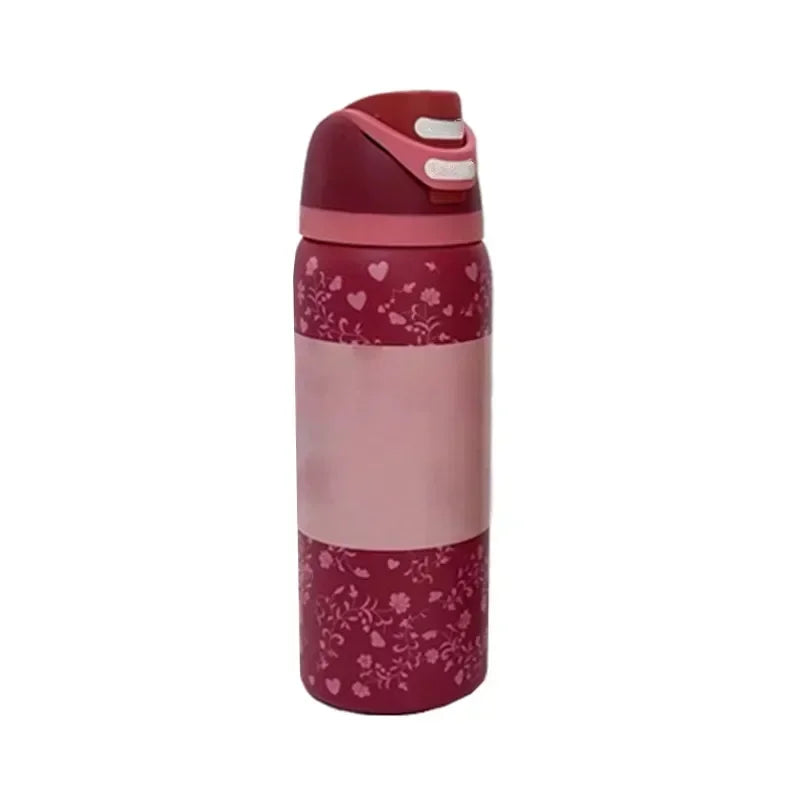 Owala BPA-Free insulated Straw Water Bottle - Pillow Fight