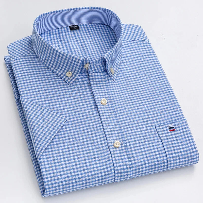 Men's Oxford Cotton Summer Shirt