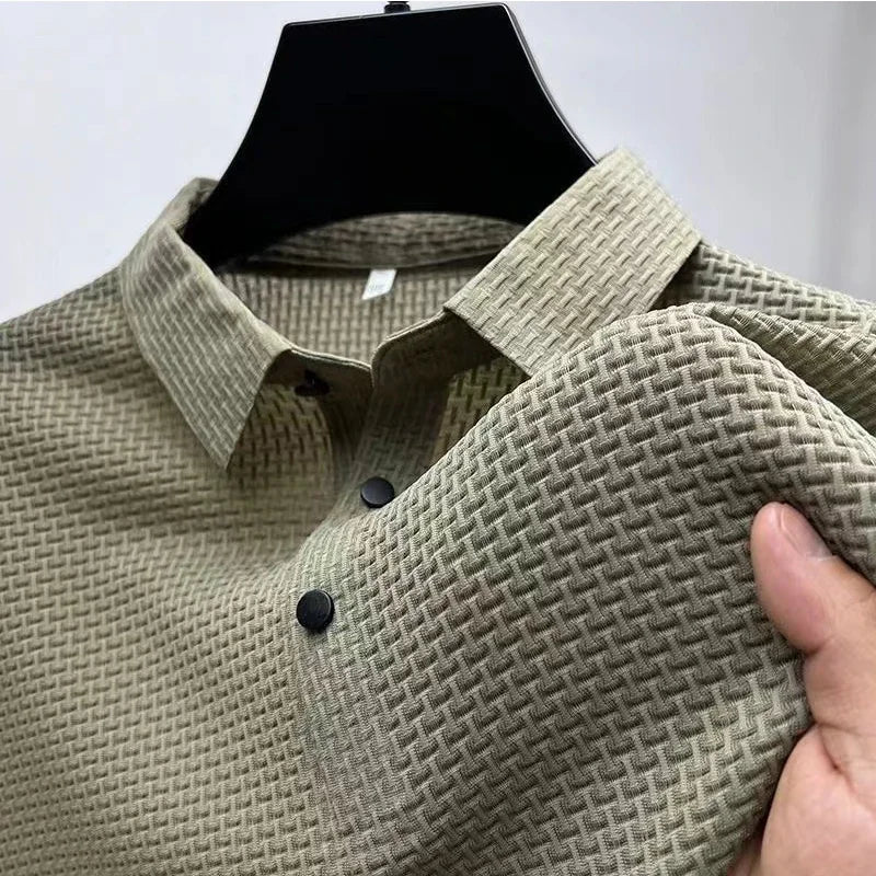 Men's Summer Business Casual Polo Shirt
