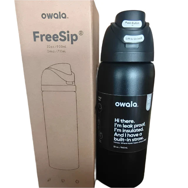 Owala Free Sip Water Bottle Grass Green