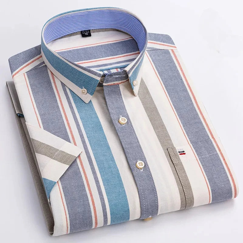Men's Oxford Cotton Summer Shirt