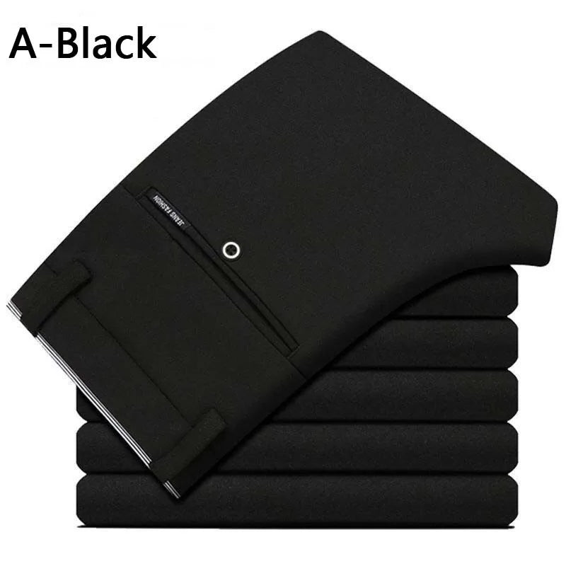 Men's Summer Business Casual Suit Pants