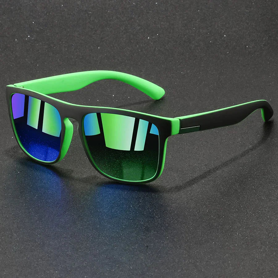 Vintage Square UV400 Sports Sunglasses