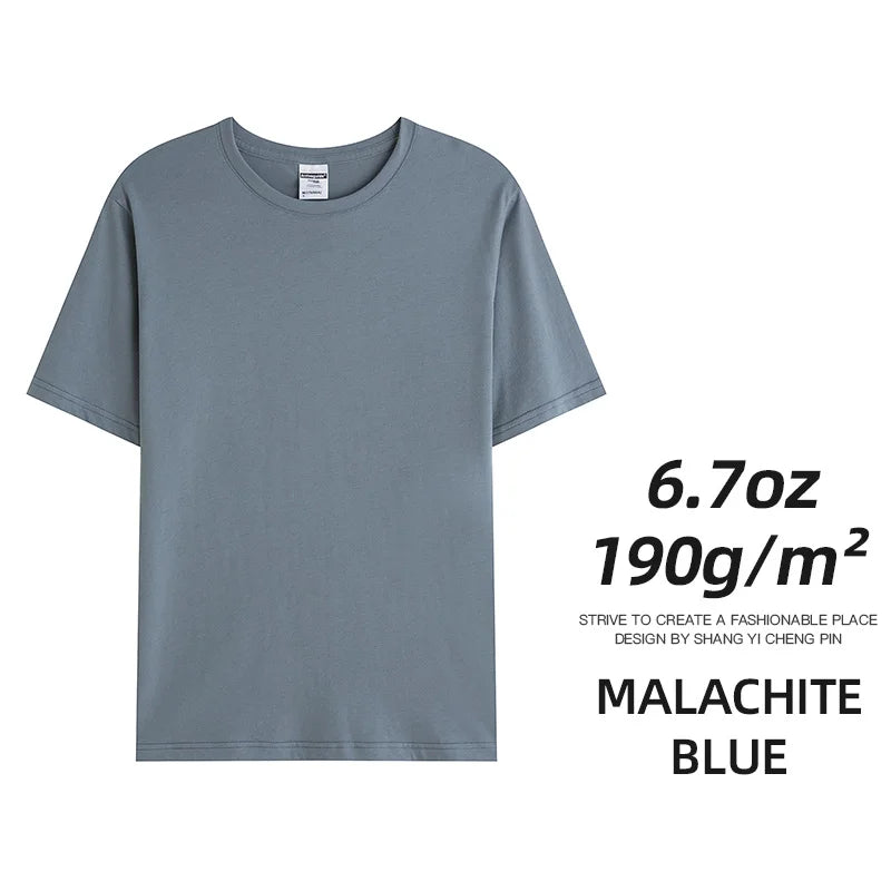 Combed Cotton Custom Summer T-Shirts