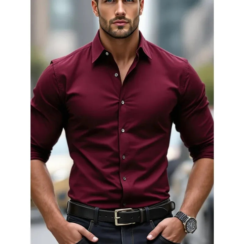 Men’s Four-Season Business Shirt
